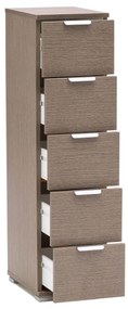 GLICH - cassettiera 5 cassetti