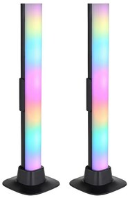 Globo 25895SH - SET 2x LED RGB Lampada da tavolo dimmerabile LED/2W/5V Wi-Fi Tuya