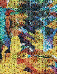 Fotomurale Stor2 Mosaico, multicolore