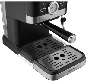 Sencor macchina espresso leva 1050W/230V nero/cromo opaco
