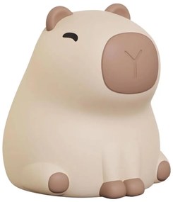 Lampada per bambini LED RGBW Dimmerabile LED/1W/5V USB 1200 mAh capybara