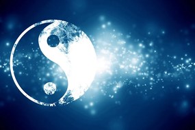 Carta da parati – Simbolo Yin e Yang