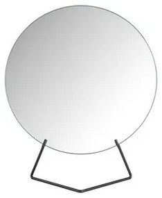 Standing Mirror Ø20 Black - Moebe