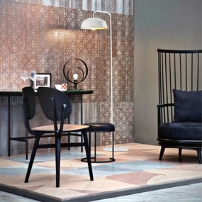 Lampada da terra Tokyo arco bianco/ oro, H 165 cm, E27 MAX42W LUMICOM