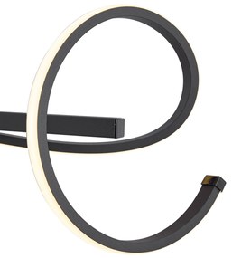 Lampada a sospensione di design nera rettangolare dimmerabile a 3 livelli - Krisscross