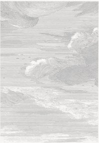 Carta da parati in tessuto non tessuto Engraved Clouds
