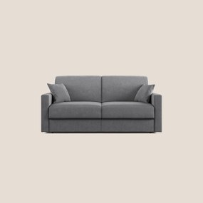 Chris Divano letto in microfibra smacchiabile T11 grigio