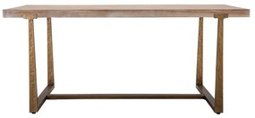 Tavolo da pranzo in colore naturale 180x90 cm Ankara - Mauro Ferretti