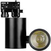 Faretto led da interno con binario da 15W Light Black Body 6400K