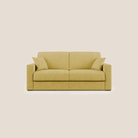 Best Divano letto matrimoniale in tessuto impermeabile T02 giallo