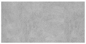 Testiera letto grigio cemento 160x1,5x80cm in legno multistrato