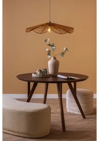 Lampada a sospensione color oro con paralume in carta intrecciata ø 62 cm Sombra - Leitmotiv