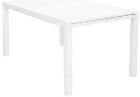 DEXTER - tavolo da giardino allungabile in alluminio da 160 x 90 cm