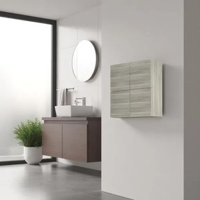 Pensile CUBOTTO a 4 ante con apertura PUSH&PULL Eucalipto Chiaro