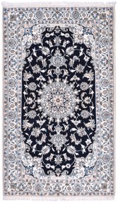 Nain Tappeto 200 x 120 Blu (Iran) Annodato A Mano