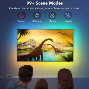 Govee - Retroilluminazione LED SMART per TV 55-65" RGBIC Wi-Fi