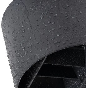 Kanlux 28995 - Lampada da parete LED per esterni con sensore REKA LED/7W/230V IP54 antracite