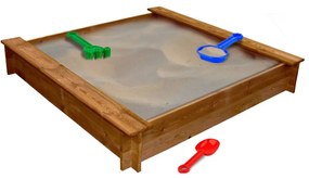 Sabbiera Quadrata İn Legno /