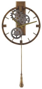 Orologio da parete metallo oro ø 30 cm MARCOTE Beliani
