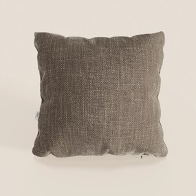 Lyon cuscino disponibile in diversi colori realizzato in morbido tessuto intrecciato impermeabile T06 marrone