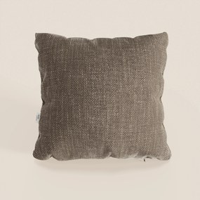 Lyon cuscino disponibile in diversi colori realizzato in morbido tessuto intrecciato impermeabile T06 marrone