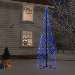 Albero di Natale a Cono Blu 1400 LED 160x500 cm