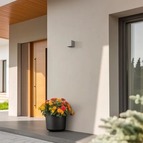 Brilagi - Applique a LED da esterno CUBE LED/6W/230V grigio IP54