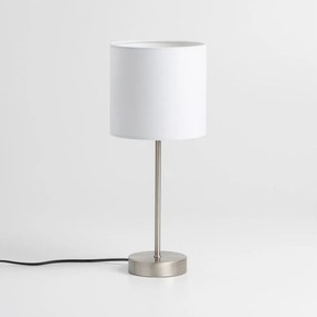 Lampada da tavolo LED 1xE14/5W/230V bianco/cromo satinato