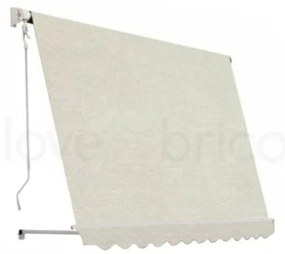 Tenda Da Sole Sangiorgio 300x250 A Caduta Senza Cassonetto Con Braccetti Telo Beige