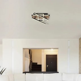 Globo 67299D2 - Plafoniera LED COLLI LED/30W/230V marrone/nero