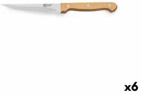 Coltello da Bistecca Richardson Sheffield Artisan Nero Legno Metallo Acciaio inossidabile 11 cm (6 Unità)