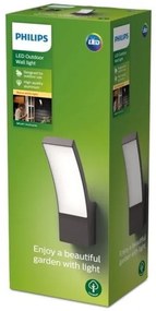 Philips - Applique LED da esterno SPLAY LED/12W/230V 2700K IP44