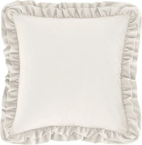 Cuscino decorativo in velluto 43x43 cm Velvet Double Frill – Catherine Lansfield