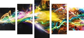 Quadri 5 pezzi – Esplosione di colori