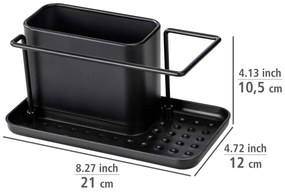 Rastrelliera in metallo per detersivi Orio - Wenko