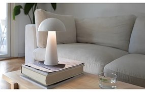 Markslöjd 108656 - Lampada LED dimmerabile ricaricabile FUNGI LED/1,5W/5V IP44 bianco