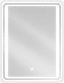 Mexen Zusa specchio da bagno retroilluminato 60 x 80 cm, LED 6000K, antiappannamento - 9808-060-080-611-00