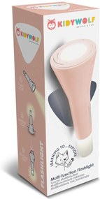Kidywolf - Torcia multifunzione - rosa