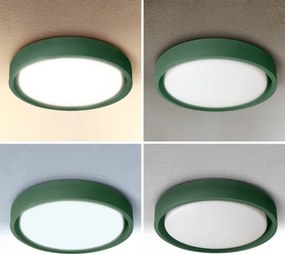 Brilagi - Plafoniera LED dimmerabile MATTEO LED/48W/230V 3000-6500K Ø 41 cm verde + telecomando