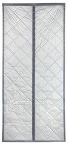 Tenda termica per porte in grigio-argento 80x200 cm - Maximex
