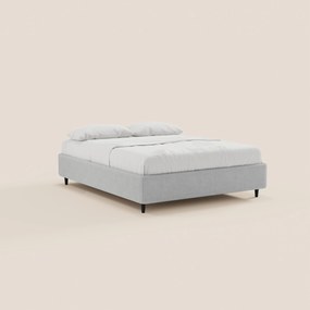 ERON letto sommier imbottito con vano contenitore in tessuto impermeabile certificato Oeko-Tex