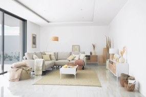 Kave Home - Coperta Augustina marrone 125 x 150 cm