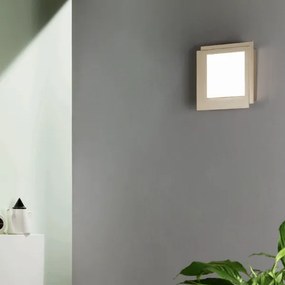 Applique LED in metallo Oro 24x24 cm e diffusore in acrilico PASSPARTOU