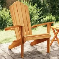 Sedia Adirondack da Giardino 77x78x95 cm Legno Massello di Teak 4008081