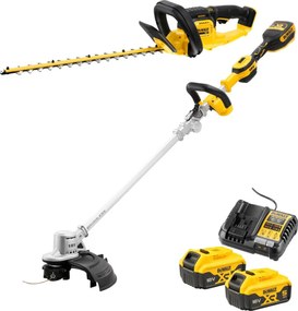 Set da giardino Dewalt DCMHT563N-XJ + DCMST461N-XJ 2x 5,0 Ah + caricabatterie