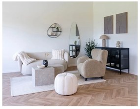 Tappeto in lana color crema tessuto a mano 160x230 cm Surat - House Nordic