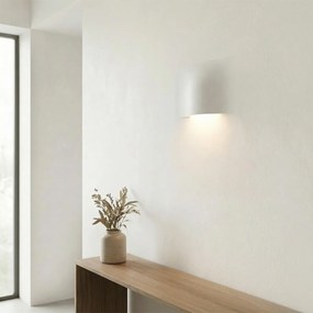 Applique da Incasso G9 POCKET Monodirezionale in Gesso Pitturabile