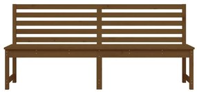 Panca da giardino miele 201,5 cm in legno massello di pino