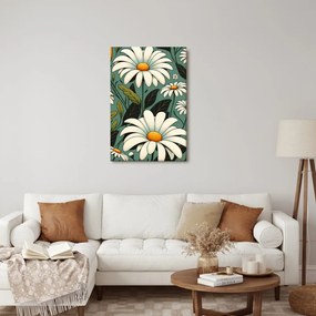 Quadro su tela – Campo estivo di margherite