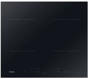 Haier Piano Cottura HAISJ64MC a Induzione 4 Zone Cottura da 59 cm Colore Nero